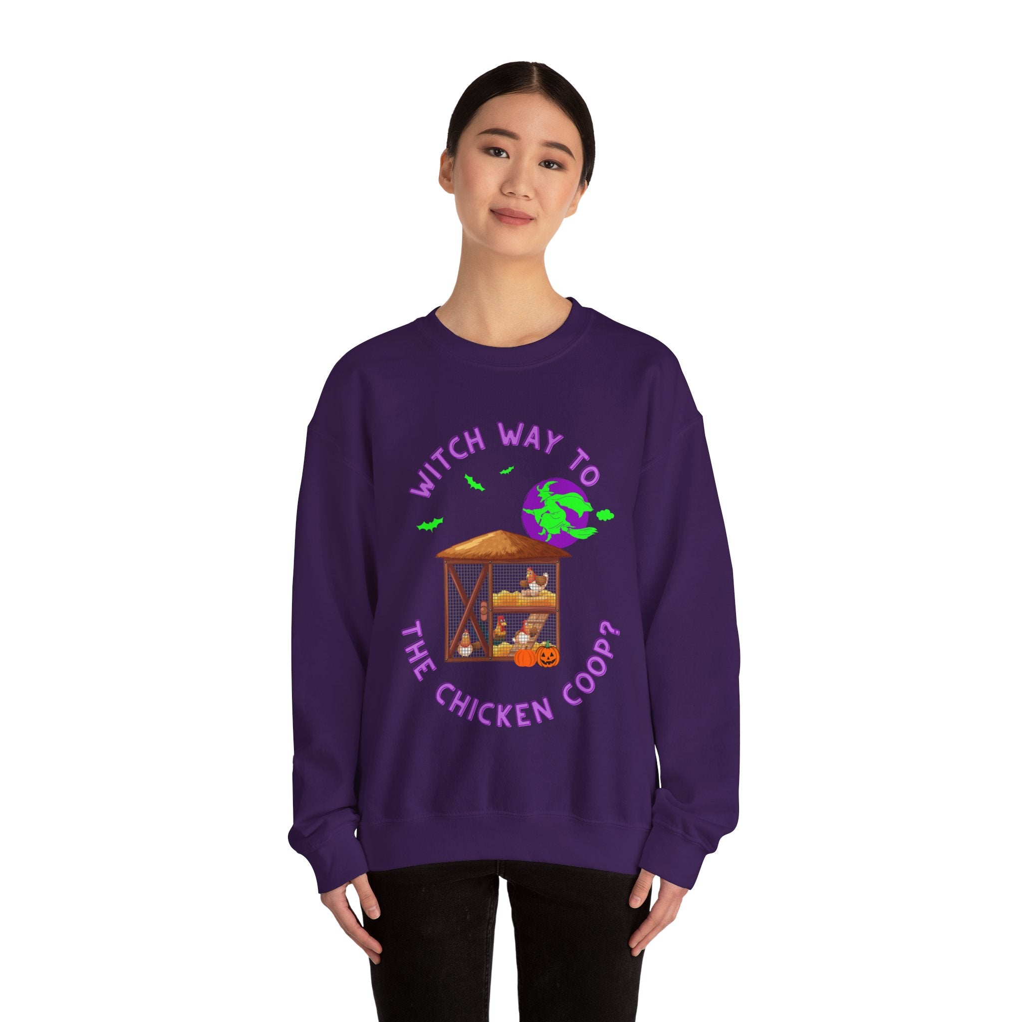 Witch Way to the Chicken Coop? Sweatshirt