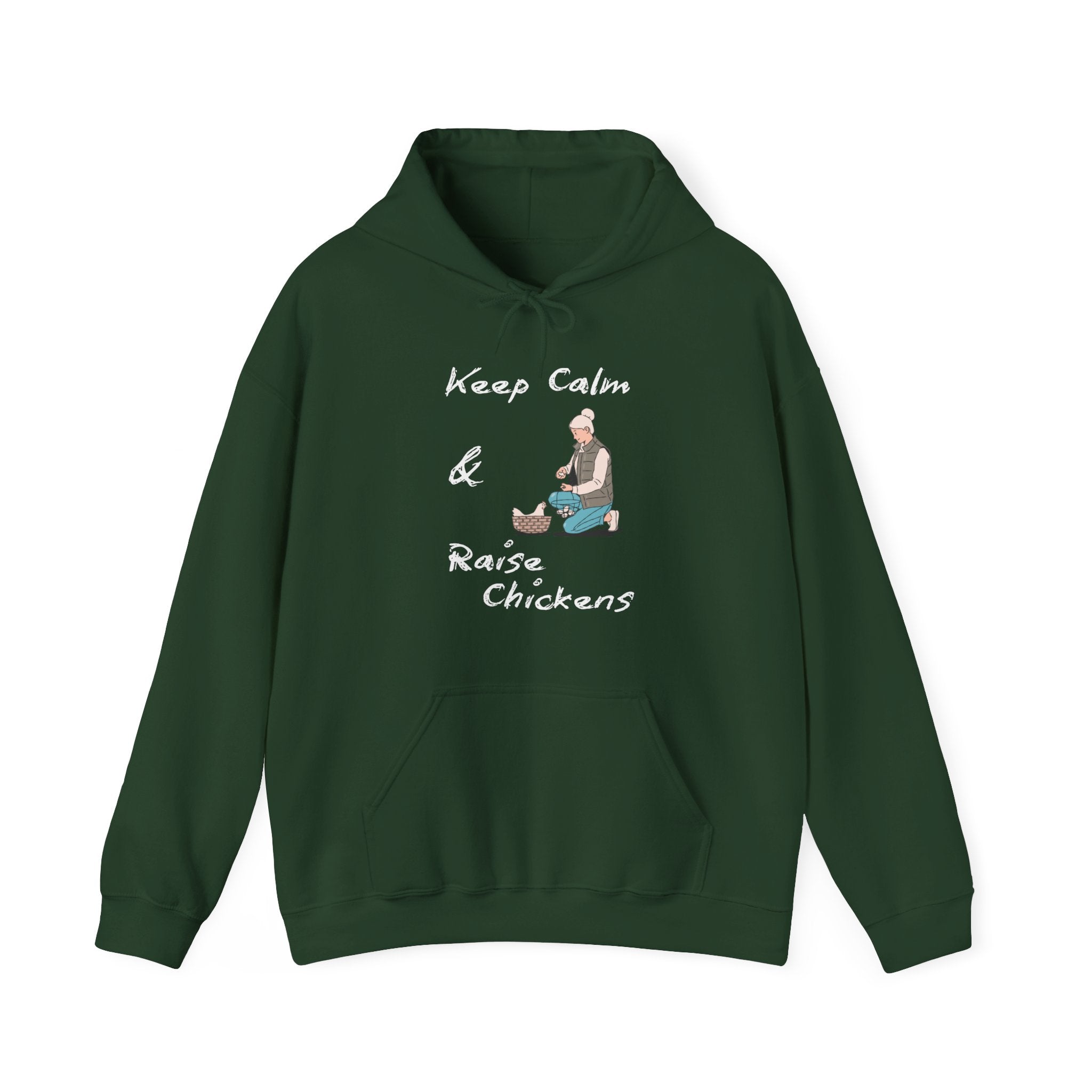 Keep Calm & Raise Chickens Hoodie