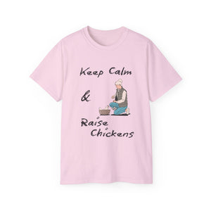 Keep Calm & Raise Chickens V.1 (Light) T-Shirt