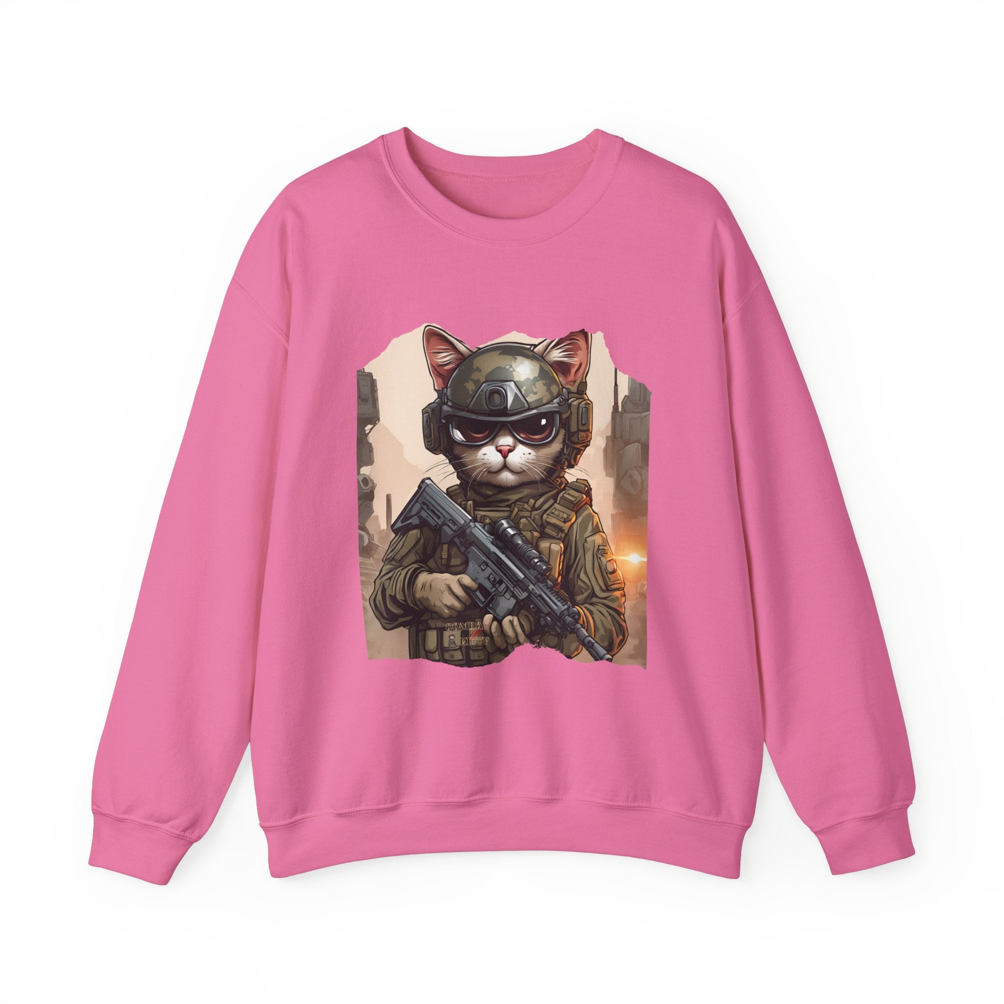 Just a Combat Kitty V.1 Sweatshirt