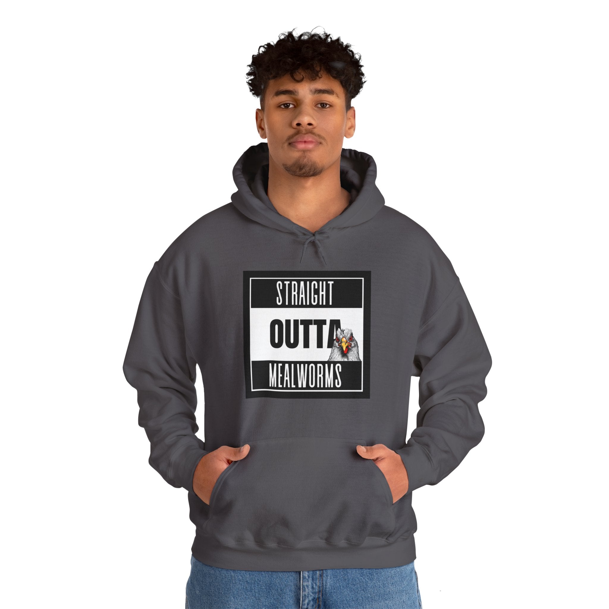 Straight Outta Mealworms Hoodie