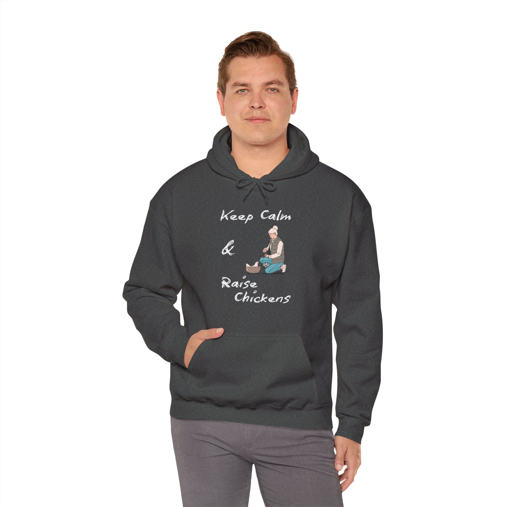 Keep Calm & Raise Chickens Hoodie