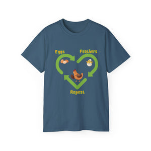 Eggs, Feathers, Repeat! T-Shirt