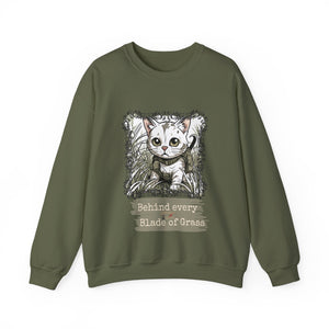 Blades of Grass Sweatshirt (OG Combat Kitty Cutie)