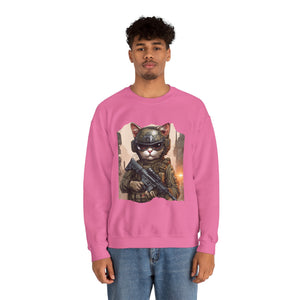 Just a Combat Kitty V.1 Sweatshirt