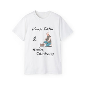 Keep Calm & Raise Chickens V.1 (Light) T-Shirt