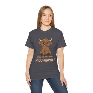 Would I be cuter with a Moo-Hawk? T-Shirt