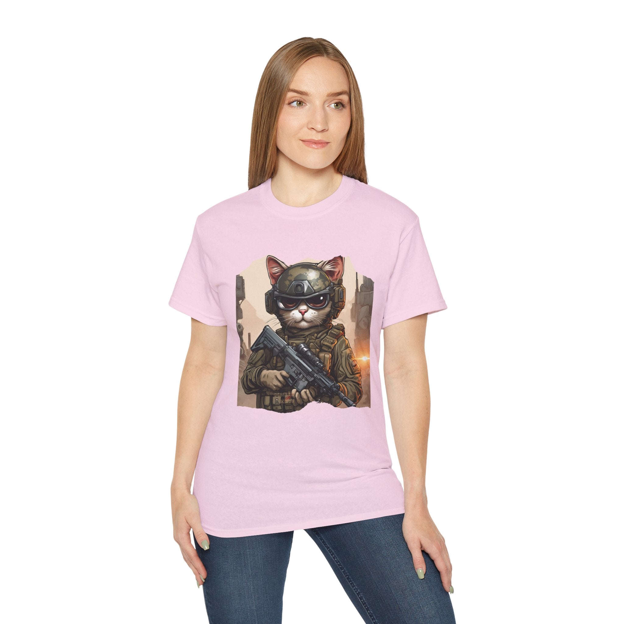 Just a Combat Kitty #1 T-Shirt