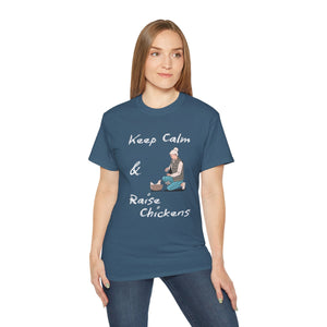 Keep Calm & Raise Chickens V.2 (Dark) T-Shirt