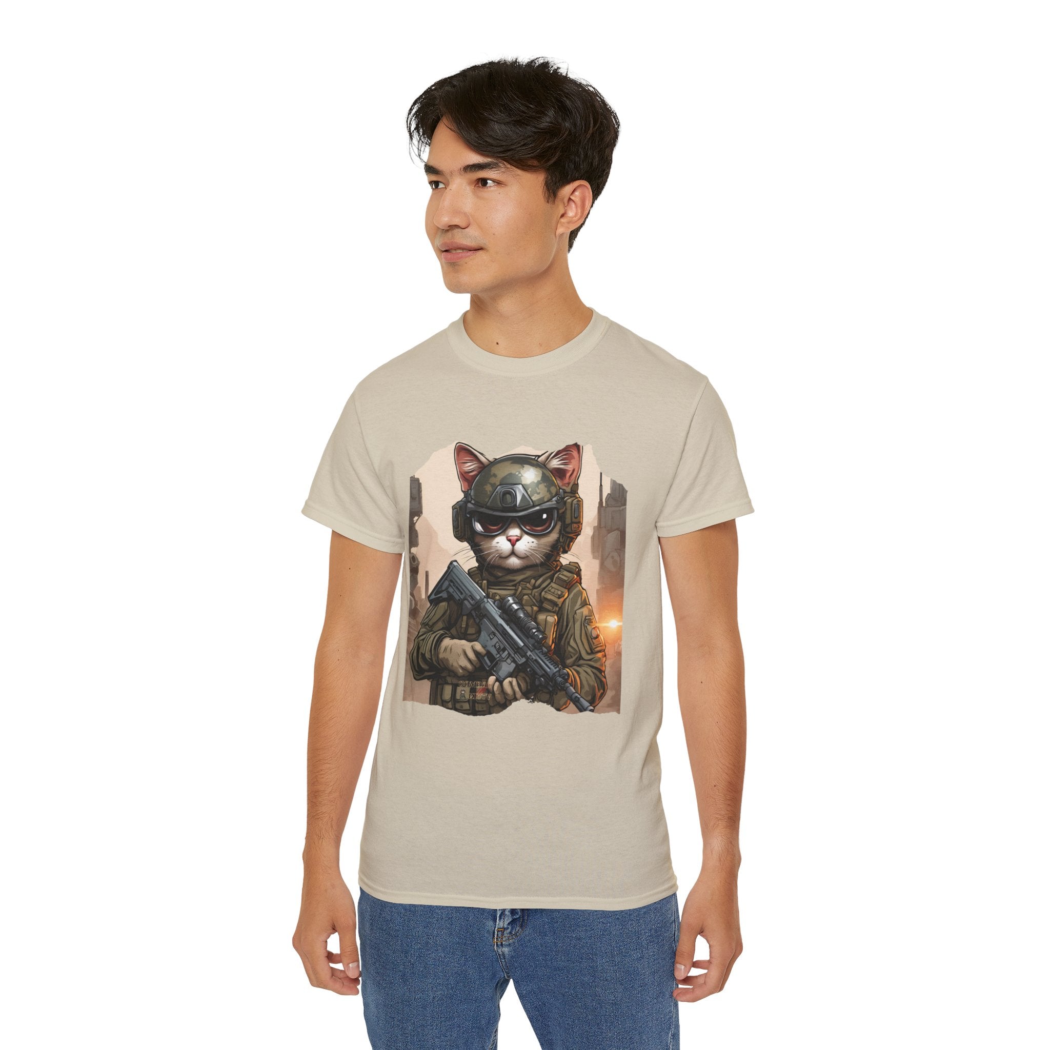 Just a Combat Kitty #1 T-Shirt