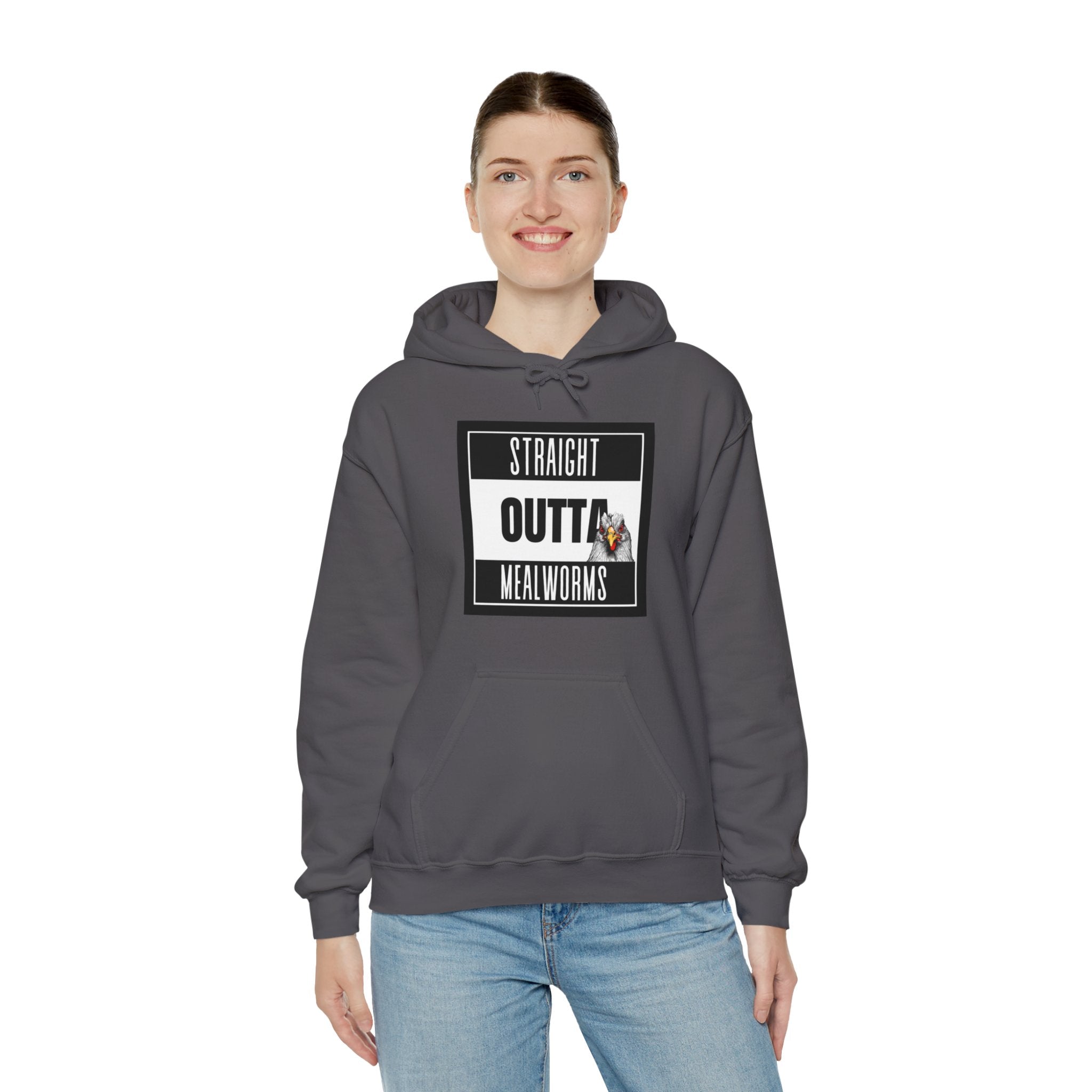 Straight Outta Mealworms Hoodie