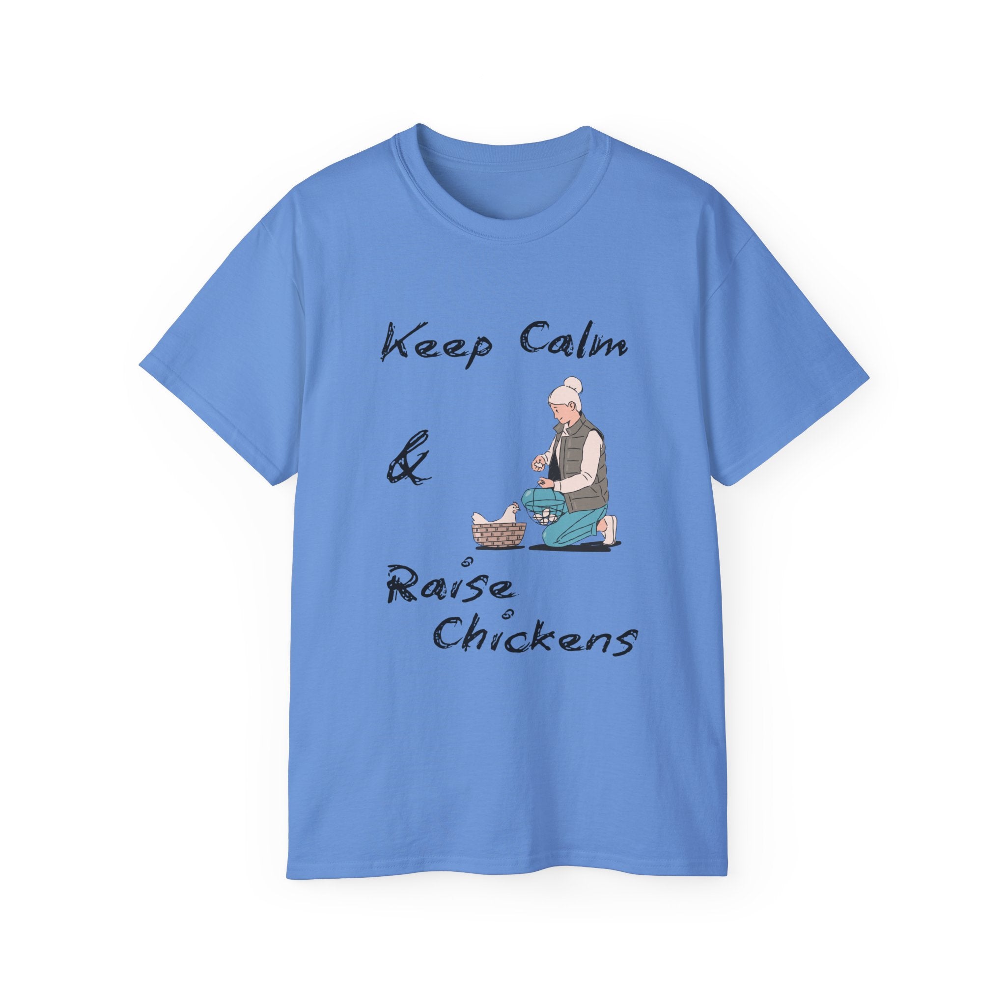 Keep Calm & Raise Chickens V.1 (Light) T-Shirt