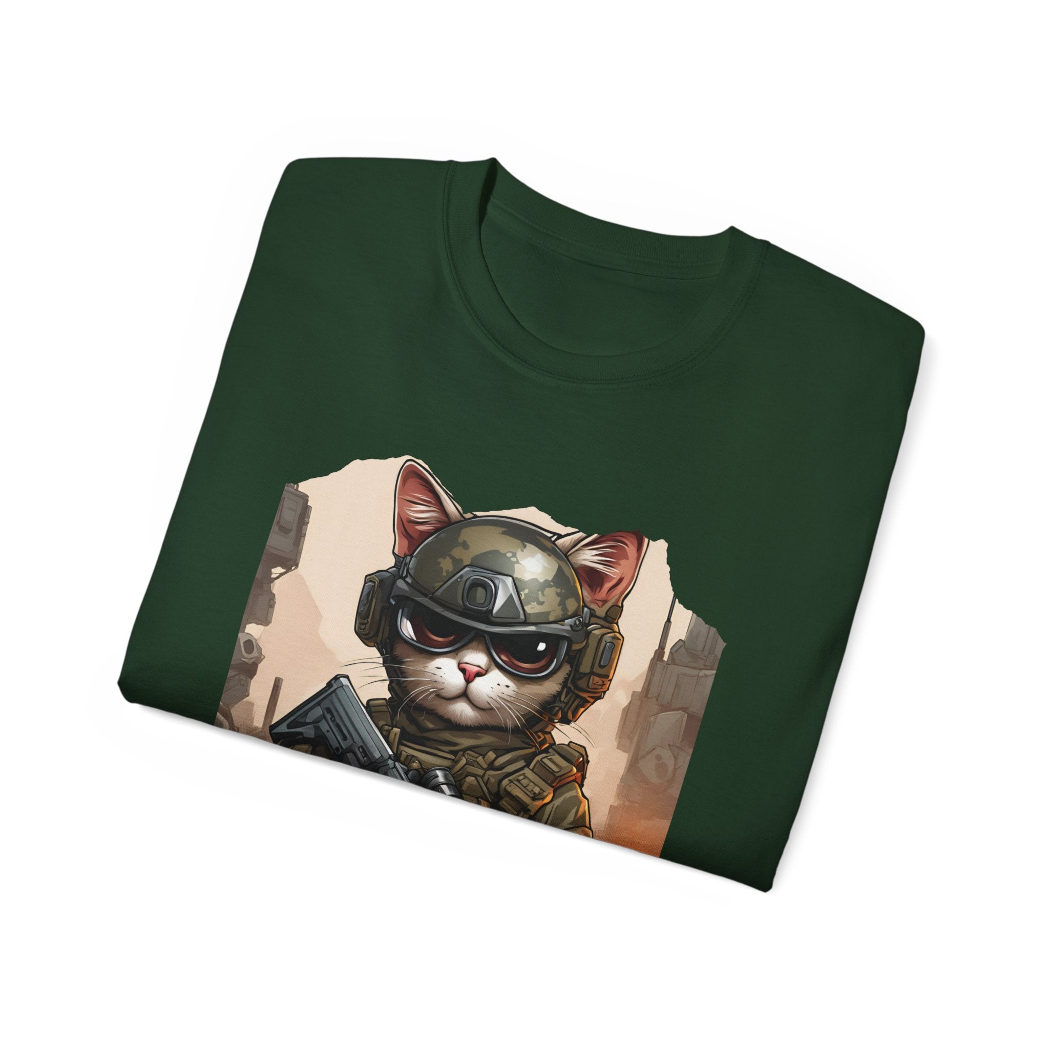 Just a Combat Kitty #1 T-Shirt