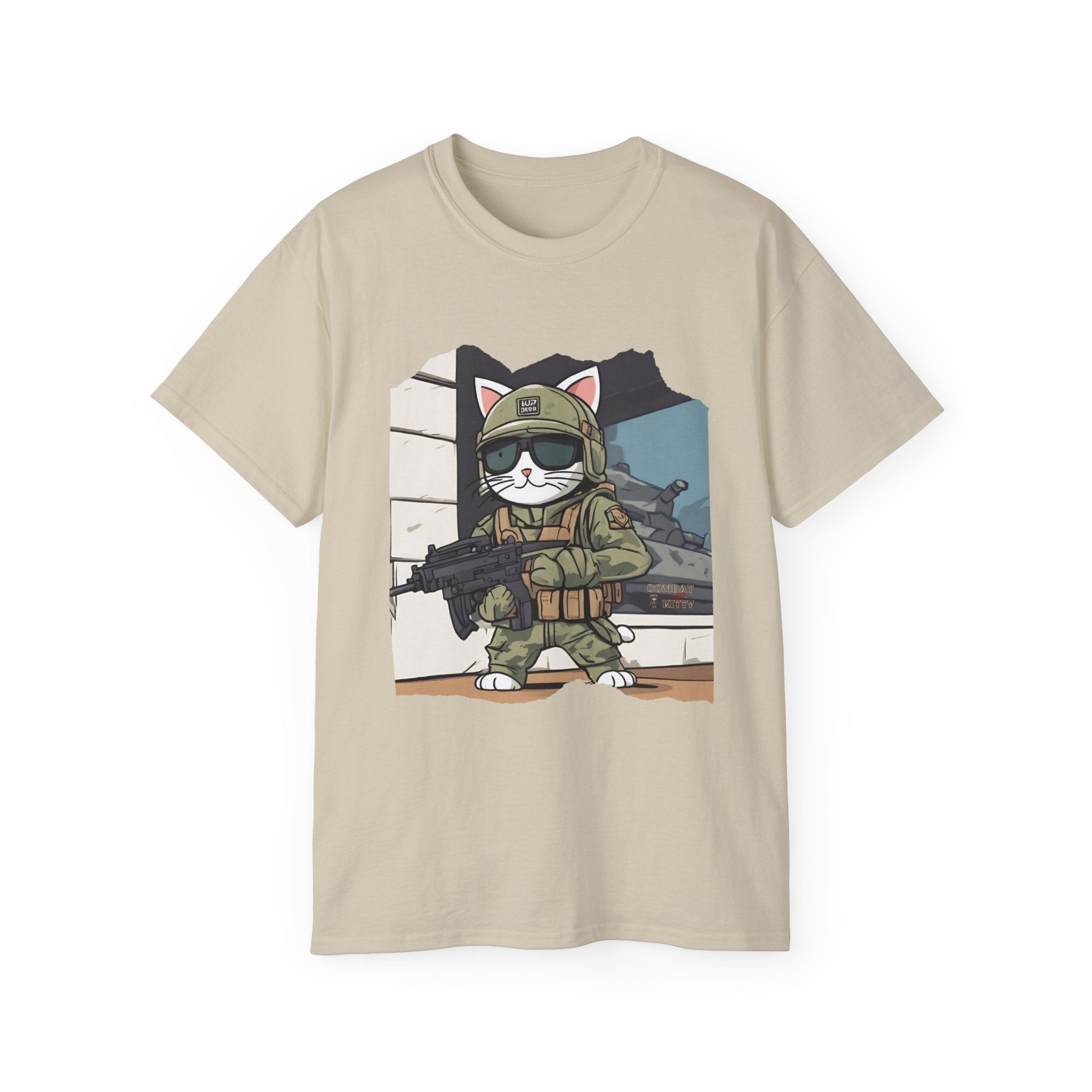 Just a Combat Kitty #2 T-Shirt