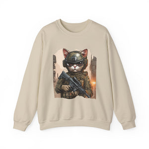 Just a Combat Kitty V.1 Sweatshirt