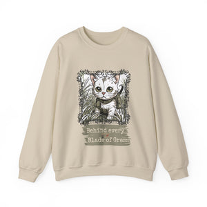 Blades of Grass Sweatshirt (OG Combat Kitty Cutie)