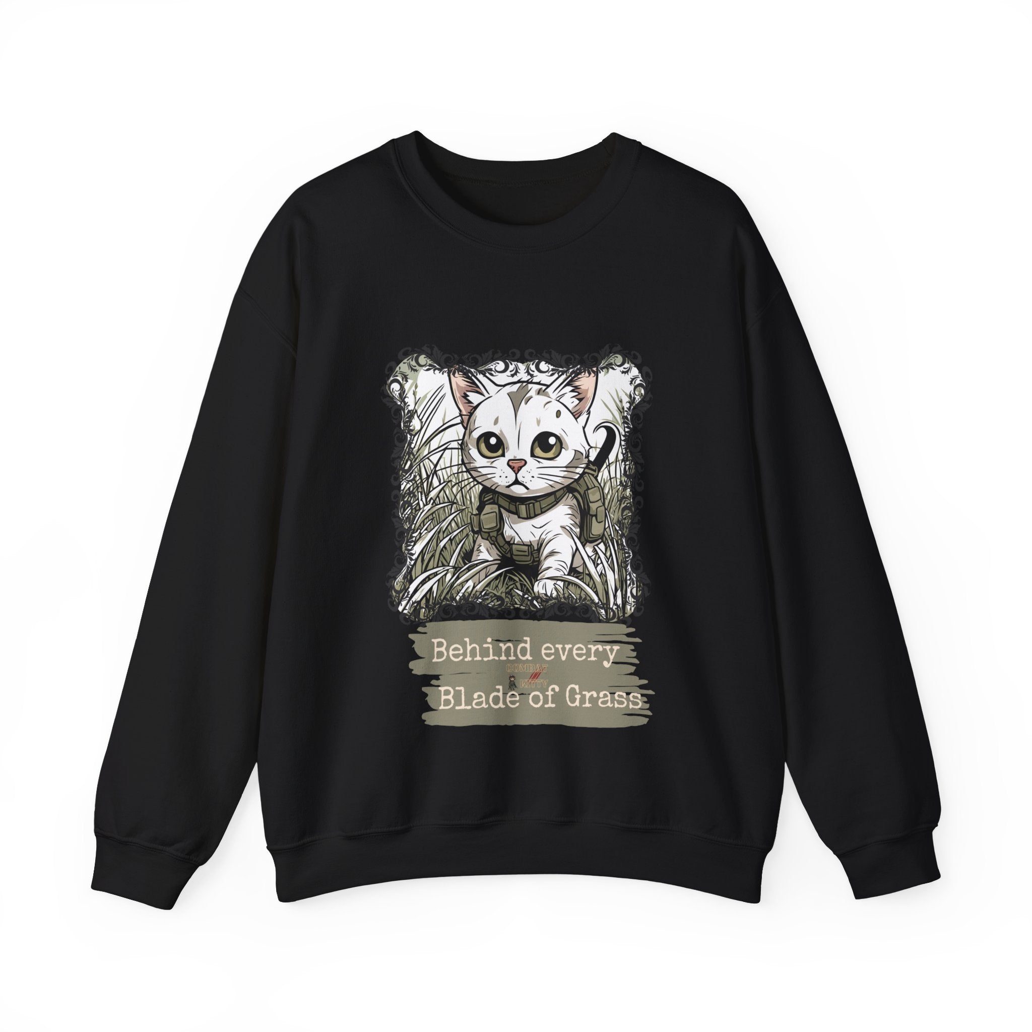 Blades of Grass Sweatshirt (OG Combat Kitty Cutie)