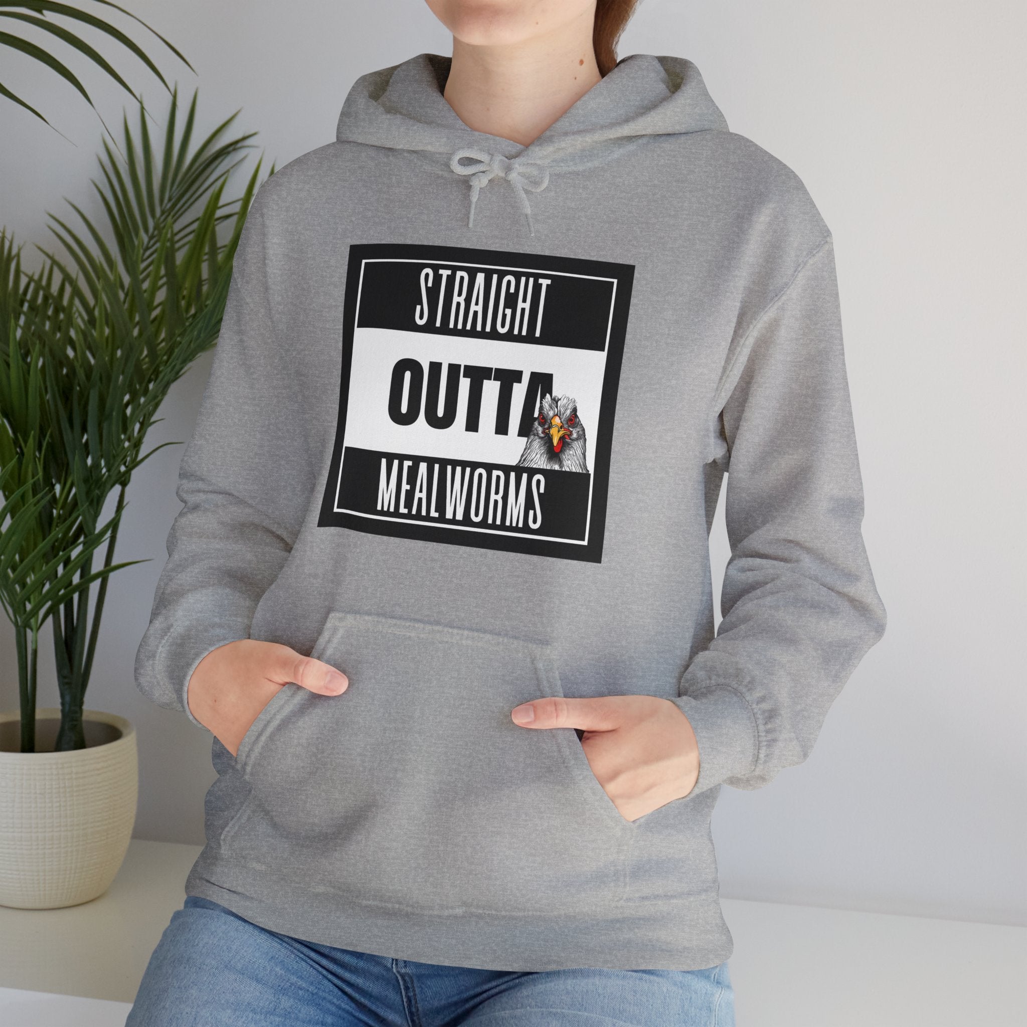 Straight Outta Mealworms Hoodie