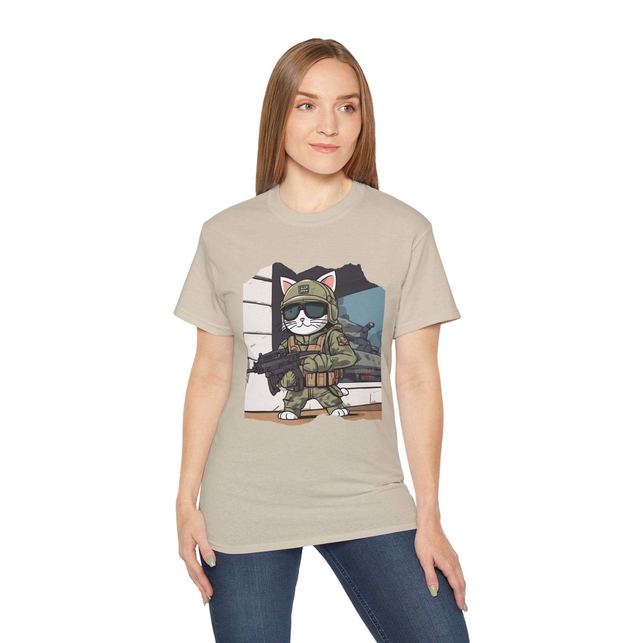 Just a Combat Kitty #2 T-Shirt