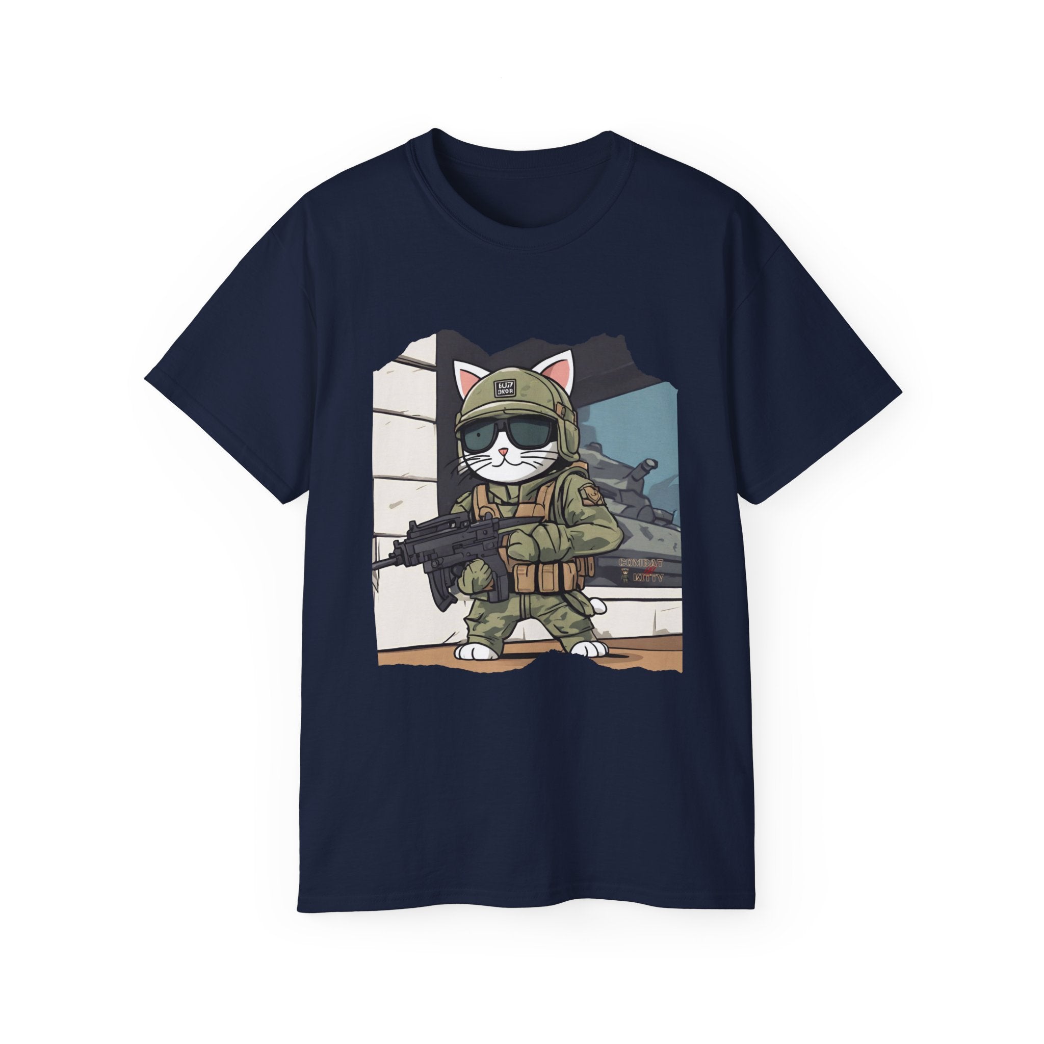 Just a Combat Kitty #2 T-Shirt