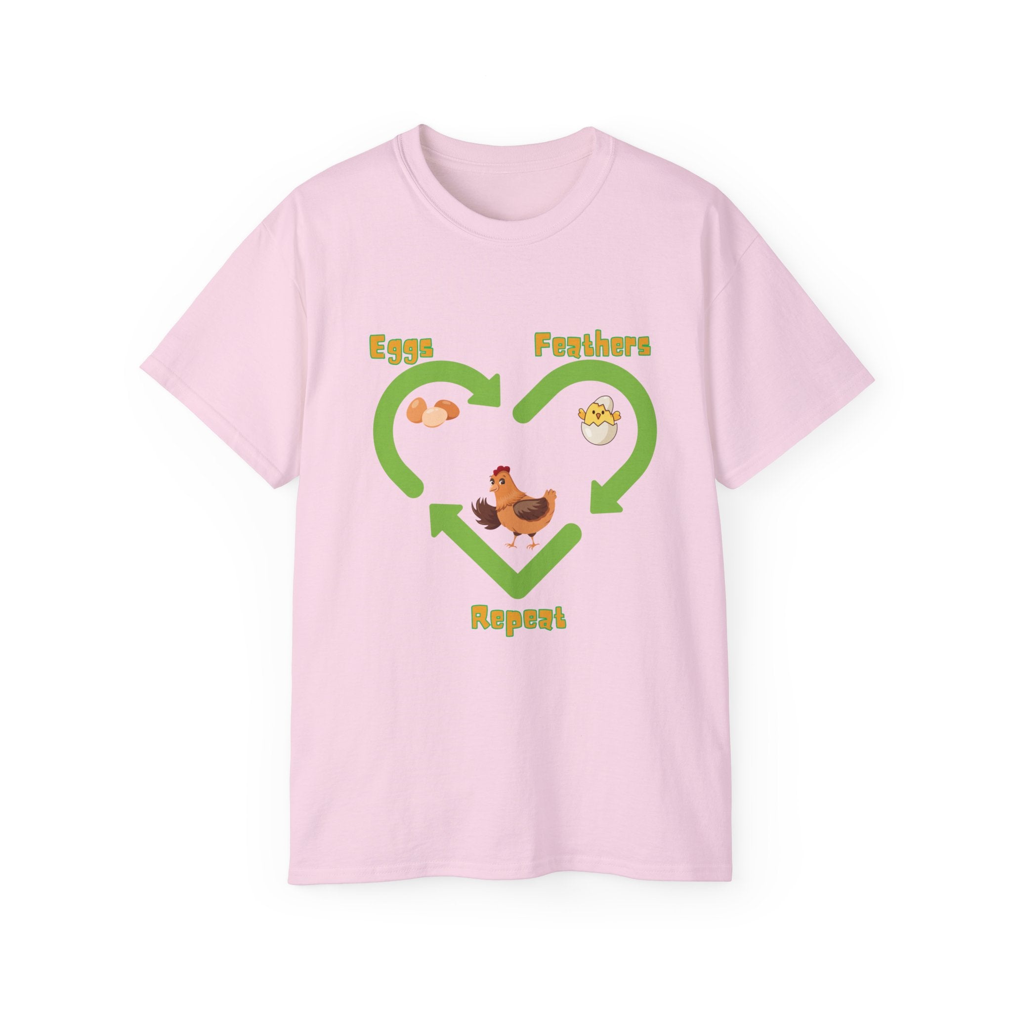 Eggs, Feathers, Repeat! T-Shirt