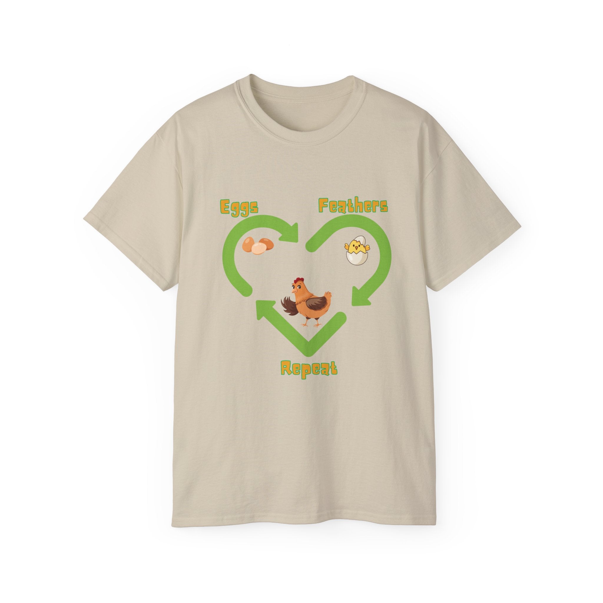 Eggs, Feathers, Repeat! T-Shirt