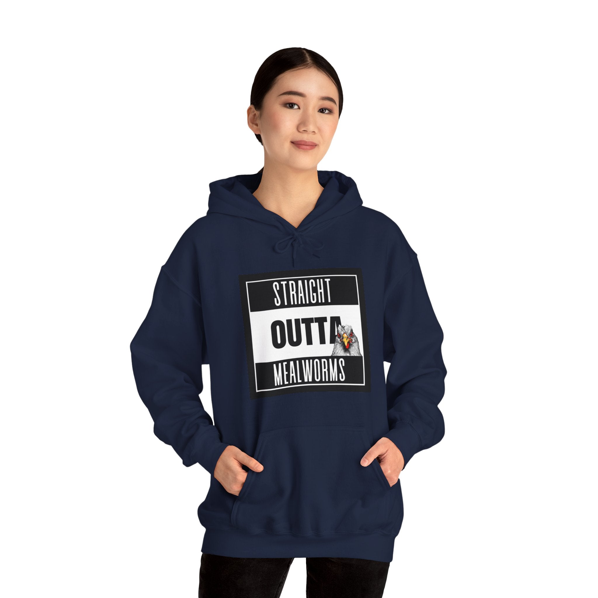 Straight Outta Mealworms Hoodie