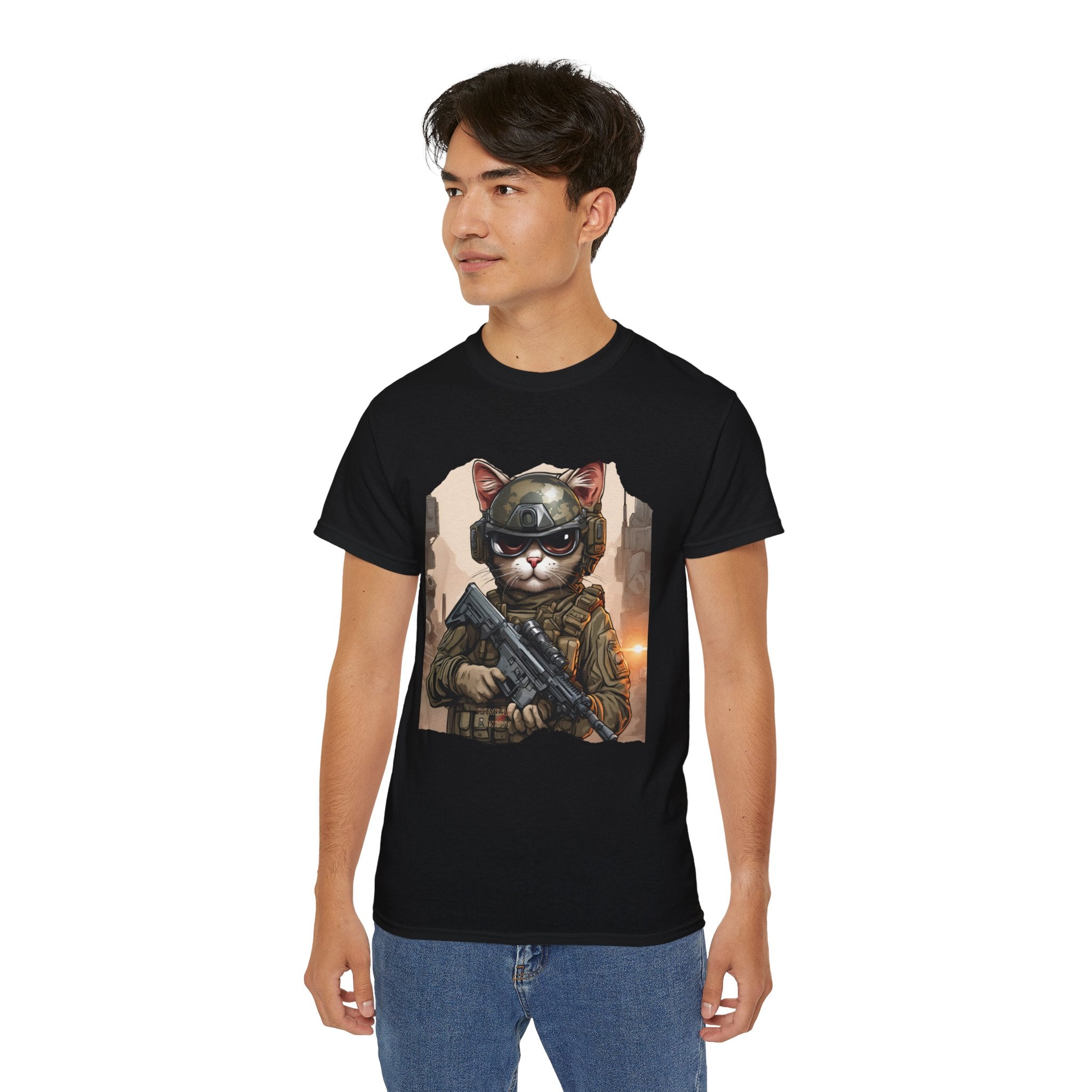 Just a Combat Kitty #1 T-Shirt