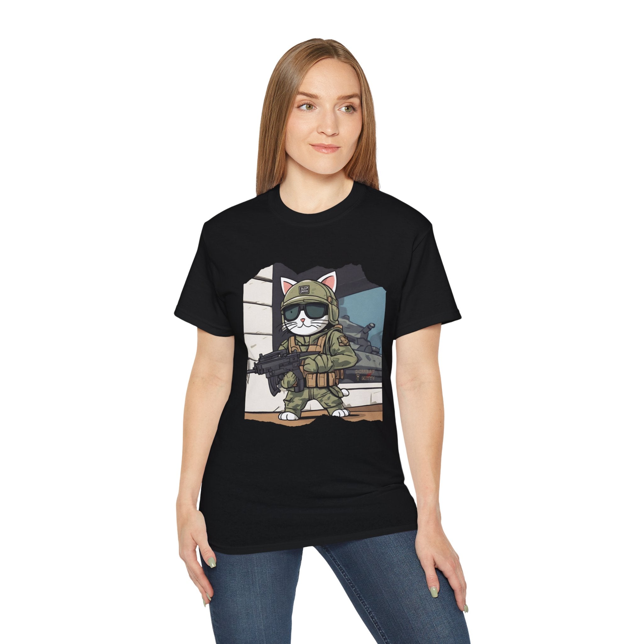 Just a Combat Kitty #2 T-Shirt